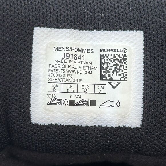 Merrell Coldpack Ice Mid Polar Winter Boots Black J91841 Mens 13 Arctic Grip WP - Picture 4 of 12